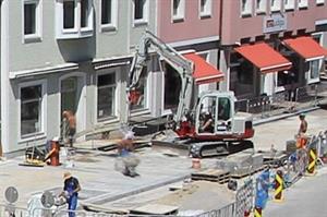 Foto für Neugestaltung Stadtzentrum – Baustellenbericht